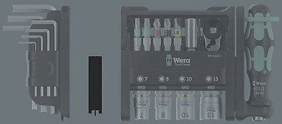 Wera Tool-Check Modular Set 1 Кутия с 50 инструменти