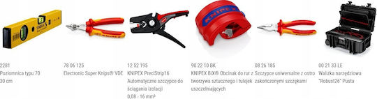 Knipex Robust26 Βαλίτσα με 23 Εργαλεία Ηλεκτρολόγου