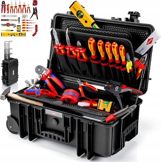 Knipex Robust26 Βαλίτσα με 23 Εργαλεία Ηλεκτρολόγου