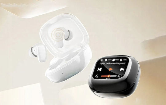 BlitzWolf BW-FYE16 Plus In-ear Bluetooth Handsfree Ακουστικά με Θήκη Φόρτισης Γκρι
