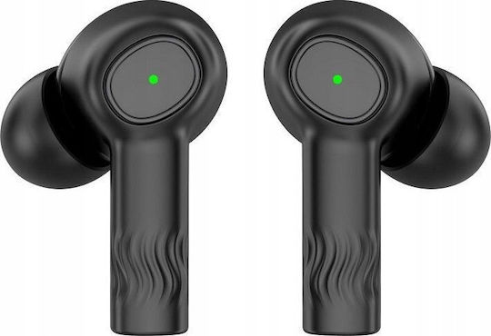 Blue Star AC20E In-ear Bluetooth Handsfree Căști cu Carcasă de Încărcare Negru