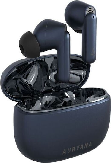 Creative Aurvana ACE In-Ear Bluetooth-Freisprecheinrichtung Kopfhörer mit Ladeetui Blau