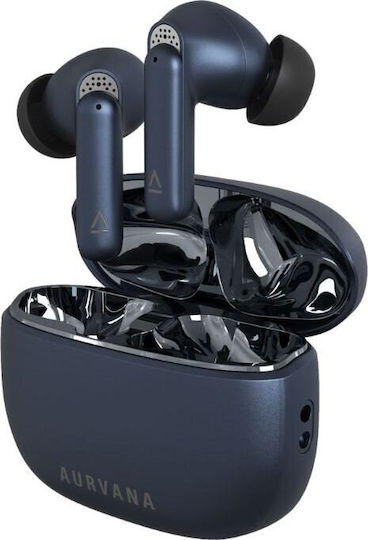 Creative Aurvana ACE In-Ear Bluetooth-Freisprecheinrichtung Kopfhörer mit Ladeetui Blau