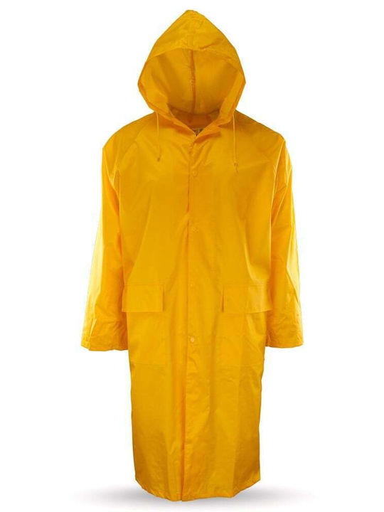 Trench impermeabil Galaxy Rain galben