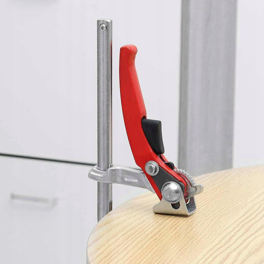 Zimmermann-Presszwinge 80x500mm Stahl geschmiedet + Ratsche