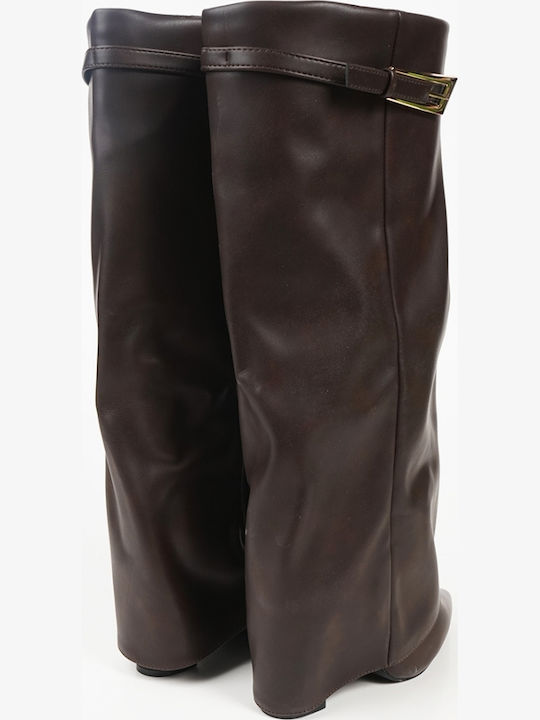 Damenstiefel Braun