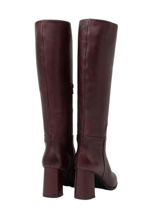 Elisa 892 Cizme dama Burgundy