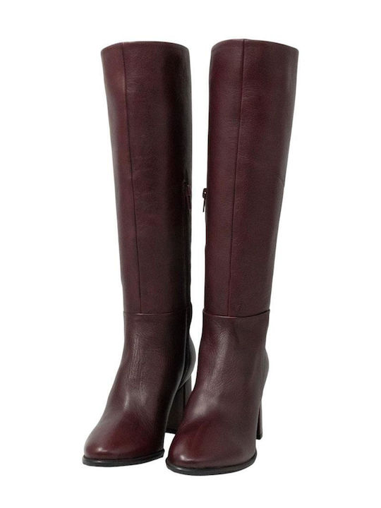 Elisa 892 Cizme dama Burgundy