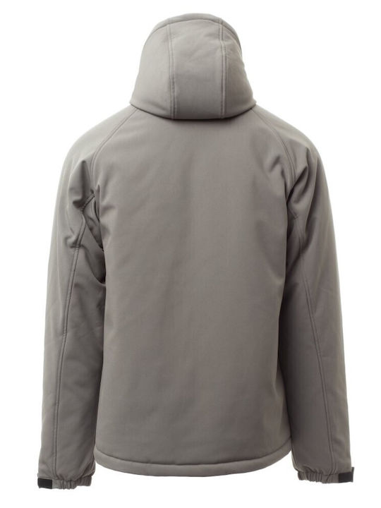 Payper Gale Pad Femei Jachetă de lucru Softshell cu glugă Gri