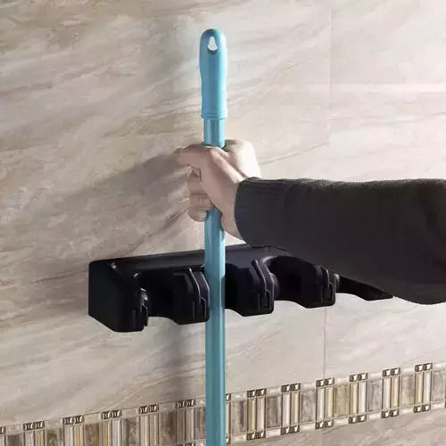 Bigstren Βάση για Σκούπες Μαύρη