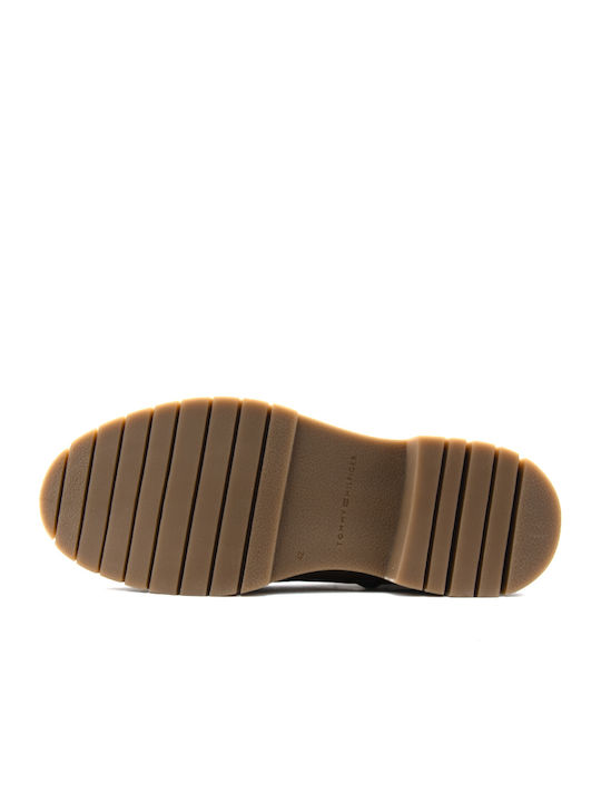 Leather Tabac Brown Men's Boots with Zipper