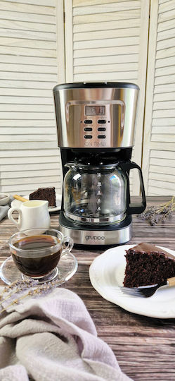 Gruppe CM1095T-GS Filter Coffee Machine 900W Silver