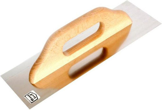 AWTools Μυστρί Ξύλινο 580x580mm με Ξύλινη Λαβή AW30214