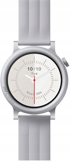 Nothing CMF Watch 3 Pro 47mm με Παλμογράφο (Light Grey)