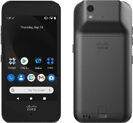 Cisco 840 Ασύρματο Τηλέφωνο IP Μαύρο