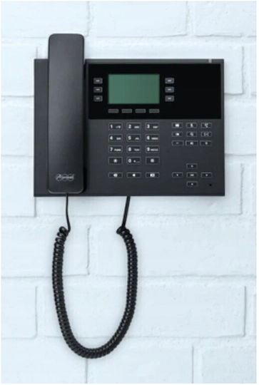 Auerswald COMfortel D-110 Verkabelt IP-Telefon mit 6 Linien in Schwarz