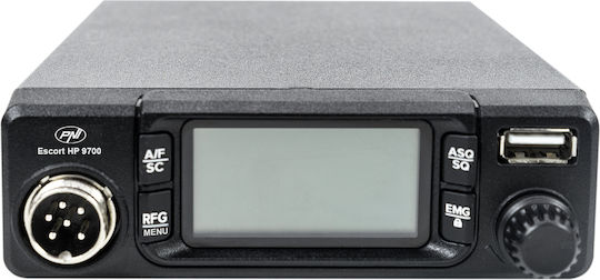 CB-Funkgerät PNI Escort HP 9700 12/24V USB ANC ASQ inklusive Zigarettenanzünderbuchse