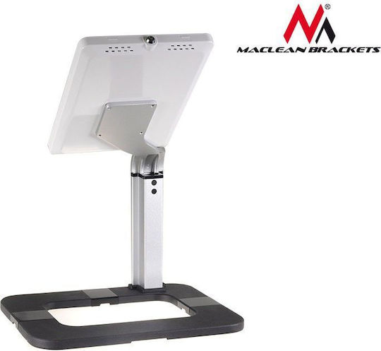 Maclean Energy MC-644 Tabletständer Schreibtisch bis 10.1" in Silber Farbe