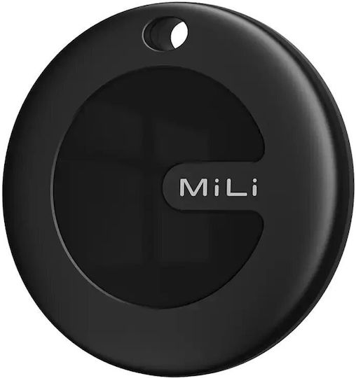 MiLi MiTag HD-P16 Apple Find My & Google Find Hub Черен 4 бр