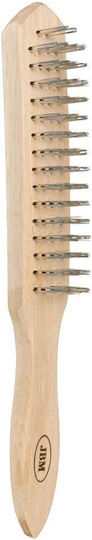 JBM 52760 Bürste Drahtbürste mit Holzgriff