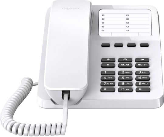 Gigaset Desk 400 Ενσύρματο Τηλέφωνο Γραφείου Λευκό S30054-H6538-R102