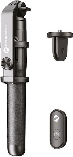Forcell F-grip F170xl Selfie Stick Automat cu Telecomandă și Trepied Negru