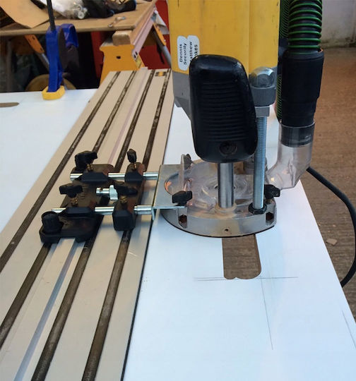 DEWALT DWS5031 Adapter Fräse