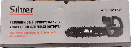 Silver Angle Grinder Parts Guide Handle 12 Inches