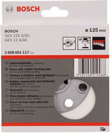 Bosch 2608601117 Πέλμα Έκκεντρου Τριβείου 125