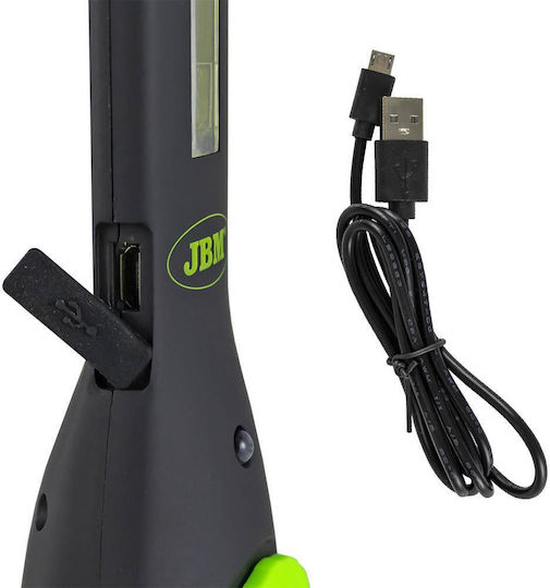 JBM Wiederaufladbarer LED Taschenlampe mit Maximaler Helligkeit 400lm