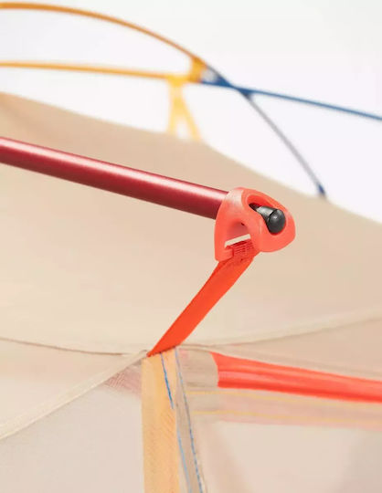 Marmot Limelight 3P Καλοκαιρινή Σκηνή Camping Igloo Κίτρινη με Διπλό Πανί για 3 Άτομα