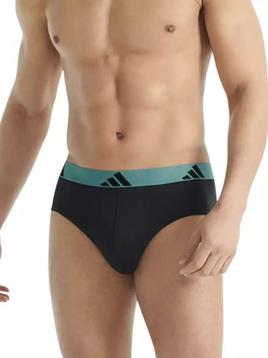 Active Flex Herren Slips Schwarz 3Packung