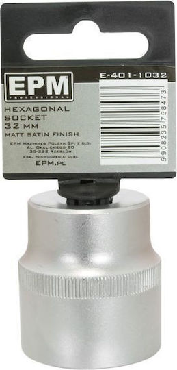 EPM Căpăcel Pneumatic - Pneumatic Hexagonal cu Patrat de Prindere 1/2" Diametru 16mm 1buc