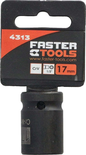 Faster Tools Schlagschrauber-Stecknuss 1/2 Zoll 13 mm
