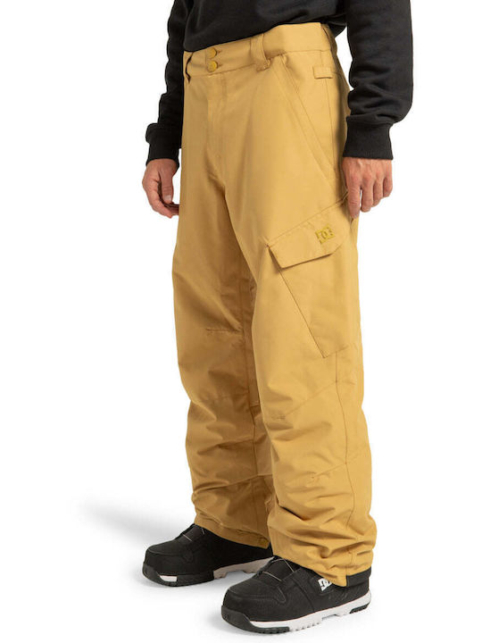 DC Banshee ADYTP03042-YLM0 Men's Trousers for Ski & Snowboard Yellow