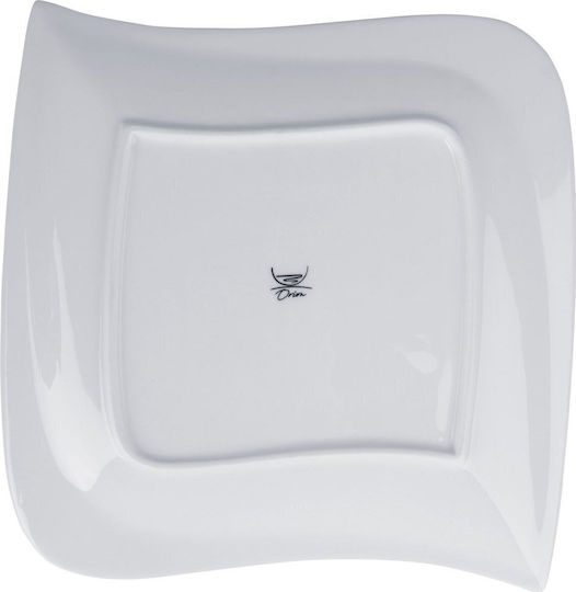 Orion Plate Shallow made of Porcelain with Diameter 25cm