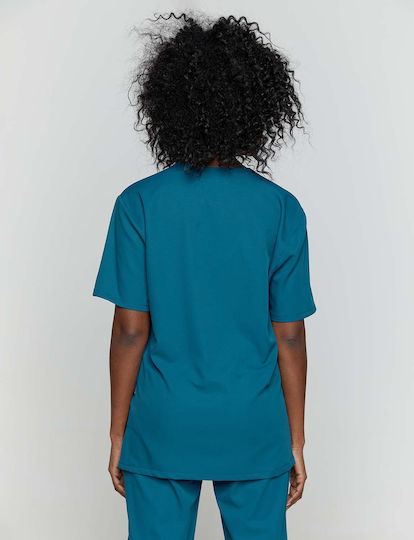Velilla Mito Unisex Blue Medical Blouse