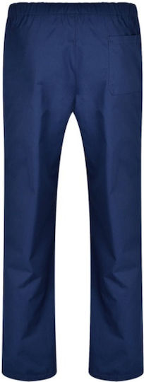 B-Well Colombo Unisex Σετ Ιατρικό Παντελόνι και Μπλούζα Navy Μπλε από Βαμβάκι και Πολυεστέρα