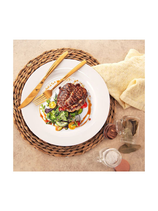 Orion Plate Shallow made of Porcelain with Diameter 27cm