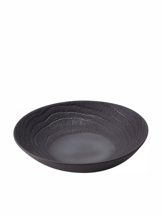 Revol Plate Soup Black with Diameter 24cm