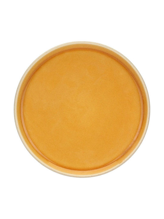 Lumarko Arpeggio Servierplatte Untiefe Orange mit Durchmesser 21cm 6 Stück