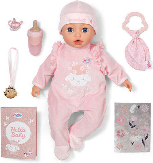 ZAPF Creation Baby Born Бебешка Кукла Annabell 43 см