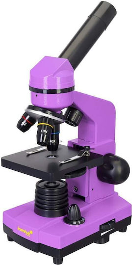 Levenhuk Rainbow 2l Plus Amethyst Microscope Up To 640x Magnification Experiment Kit