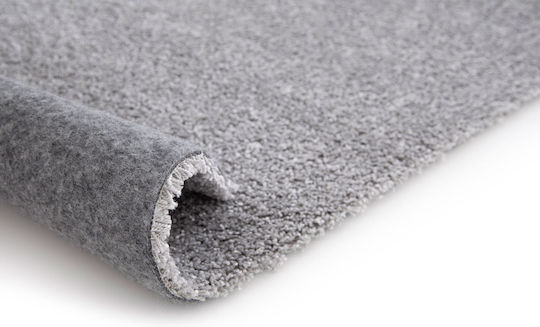 Decostar Dolce 71181-060 Teppich Rechteckig Synthetisch,Polyester/Cotton/Leather Gray