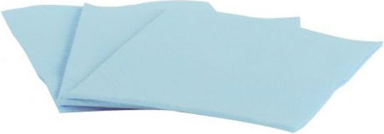 Bournas Medicals Dental Towel Light Blue 2ply + 1ply without Dispenser 500 Pieces