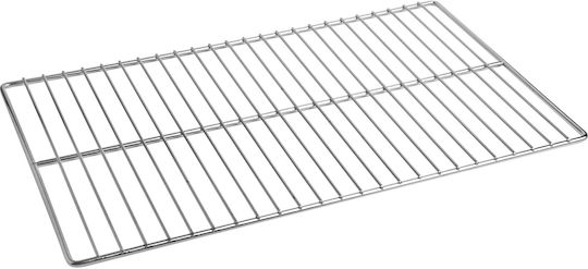 GTSA Grătar Pentru Tavă cu Rotile pentru Cuptor Inox 60x40cm