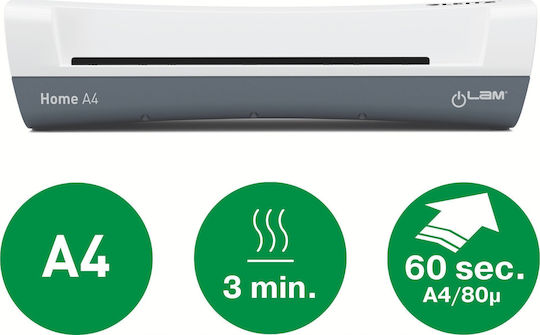 Leitz Laminator iLam Home Desktop for A4 80 Microns