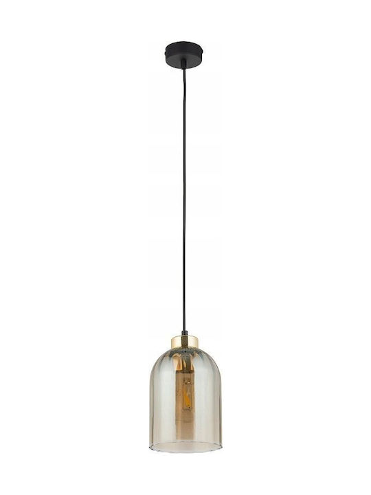 TK Lighting Satipo Pendant Light Honey Bell with Socket E27 14.5x160cm