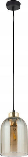 TK Lighting Satipo Pendant Light Honey Bell with Socket E27 14.5x160cm