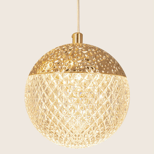 Zambelis Lights Pendant Light Yellow 30x30x220cm